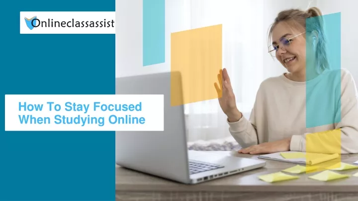 how to stay focused when studying online