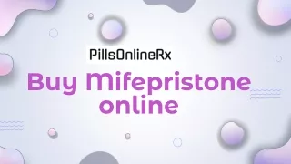 Buy Mifepristone online -  Pillsonlinerx