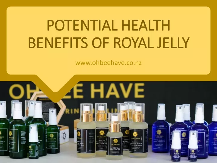potential health benefits of royal jelly