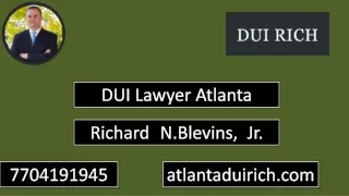 Atlanta Dui Rich