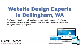 Website Design Experts in Bellingham, WA