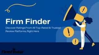 firm finder discover ratings from all top rated