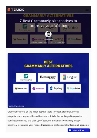 7 best grammarly alternatives to improve your