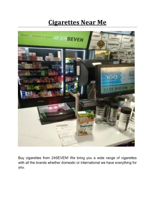 cigarettes near me