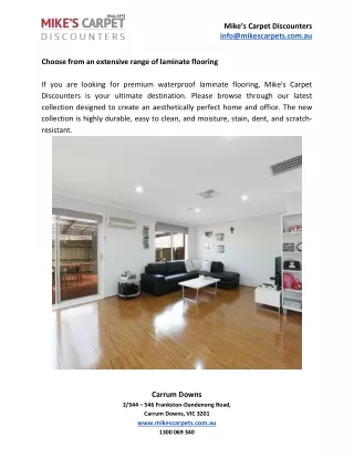 mike s carpet discounters info@mikescarpets com au