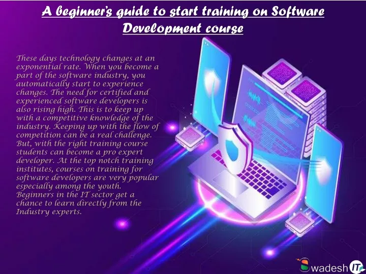 a beginner s guide to start training on software