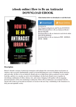 (ebook online) How to Be an Antiracist DOWNLOAD EBOOK