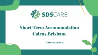 Short Term Accommodation Cairns,Brisbane