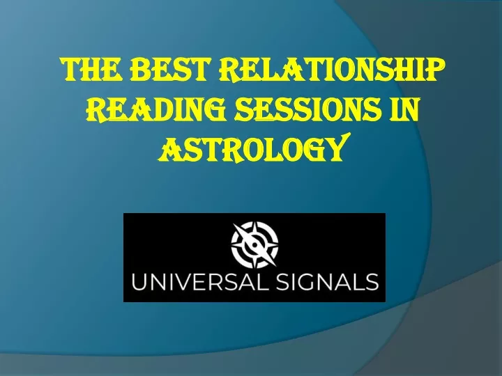 the best relationship reading sessions