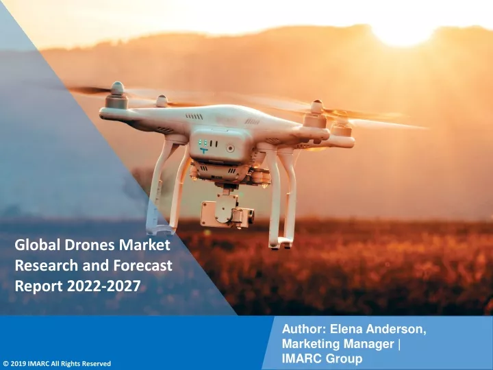 global drones market research and forecast report