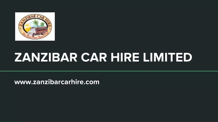 zanzibar car hire limited