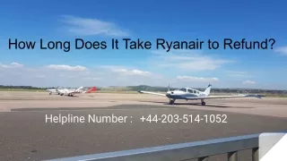 how long does it take ryanair to refund