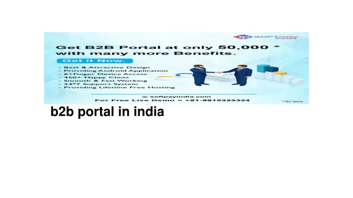 b2b portal in india