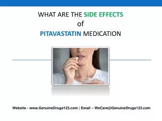 what are the side effects of pitavastatin