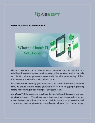 What is Absoft?