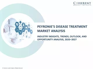Peyronie’s Disease Treatment Market Size Share Trends Forecast 2026