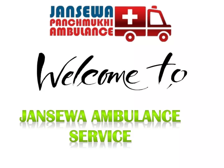 jansewa ambulance service