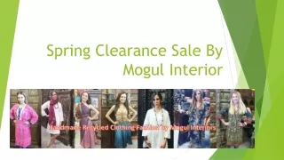 spring clearance sale by mogul interior