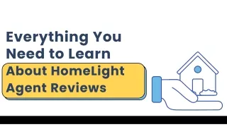 Everything You Need to Learn About HomeLight Agent Reviews