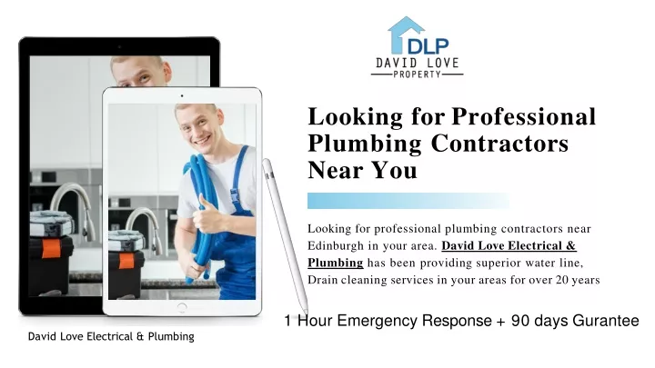 looking for professional plumbing contractors