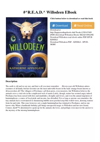 #^R.E.A.D.^ Willodeen EBook