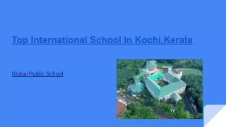 Top International School In Kochi, Kerala