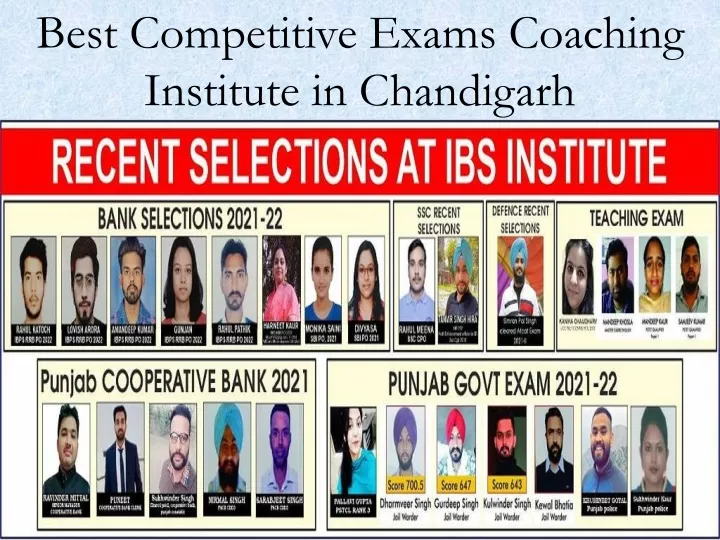 best competitive exams coaching institute