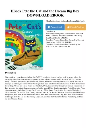 EBook Pete the Cat and the Dream Big Box DOWNLOAD EBOOK