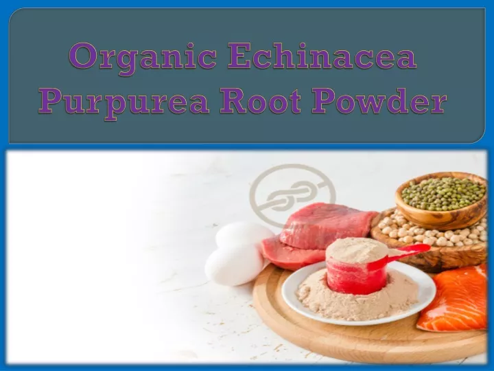 organic echinacea purpurea root powder