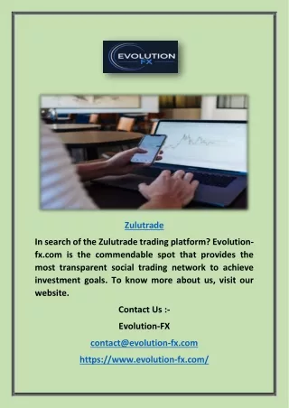 Zulutrade | Evolution-fx.com