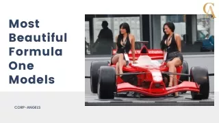 Most Beautiful Formula One Models