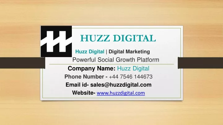 huzz digital