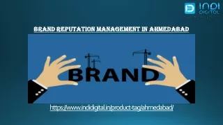 Choose the best brand reputation management in Ahmedabad