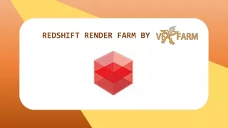 Redshift Render Farm VFXFARM