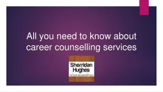 All you need to know about career counselling services