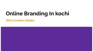 online branding in kochi