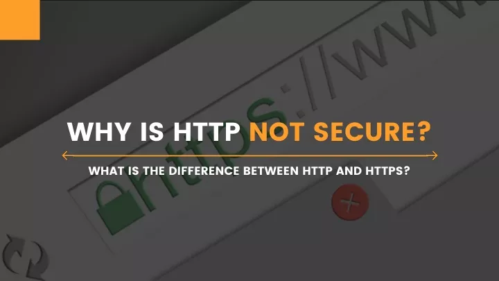 why is http not secure