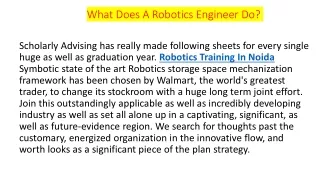 what does a robotics engineer do