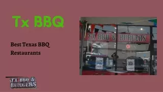 Important Tips To Choose The Best Texas BBQ Restaurants