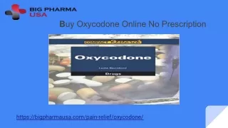 Buy Oxycodone Online No Prescription