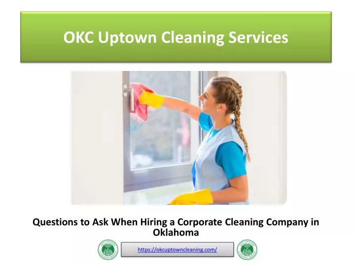 okc uptown cleaning services