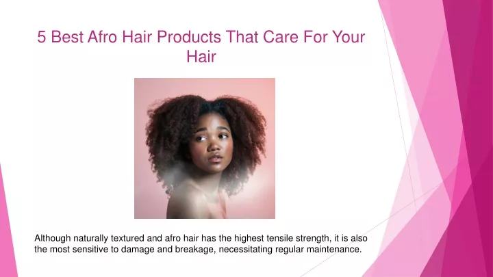5 best afro hair products that care for your hair