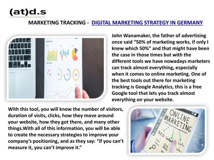 marketing tracking digital marketing strategy