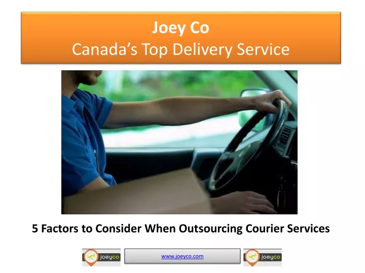joey co canada s top delivery service