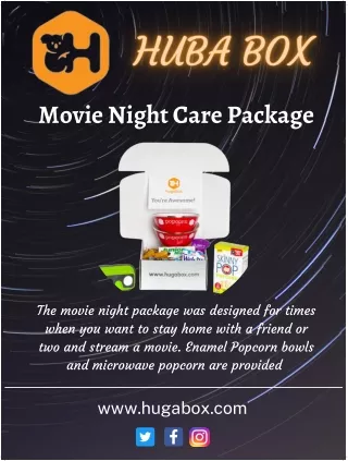 movie night care package