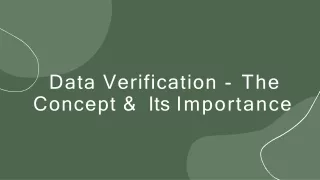 Data Verification Solutions To Save Your Business From Fraud