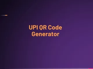 upi qr code generator