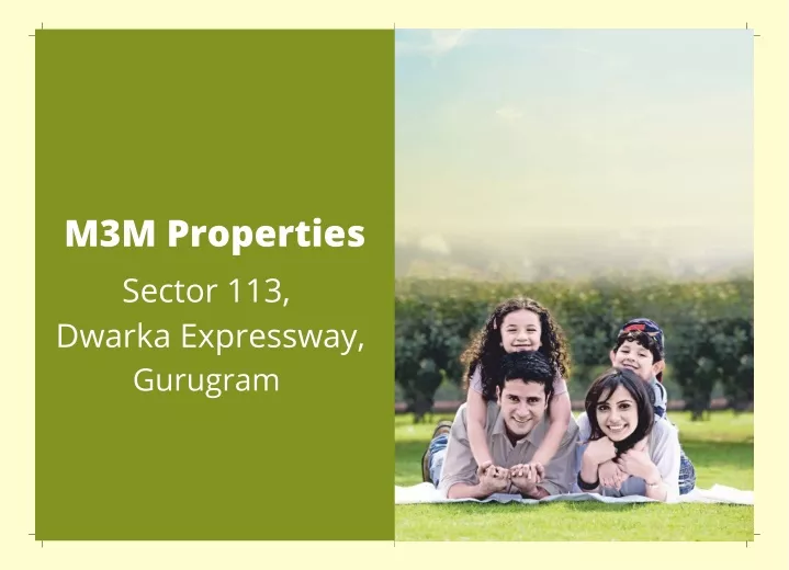 m3m properties sector 113 dwarka expressway