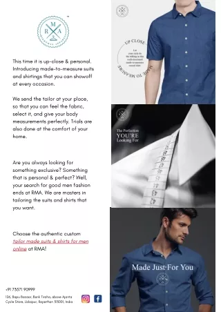 Best Formal Suits for Men Online at 40% OFF | RMA