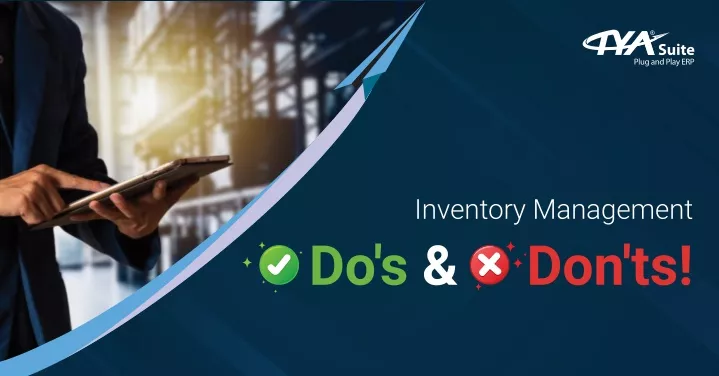 inventory management do s don ts